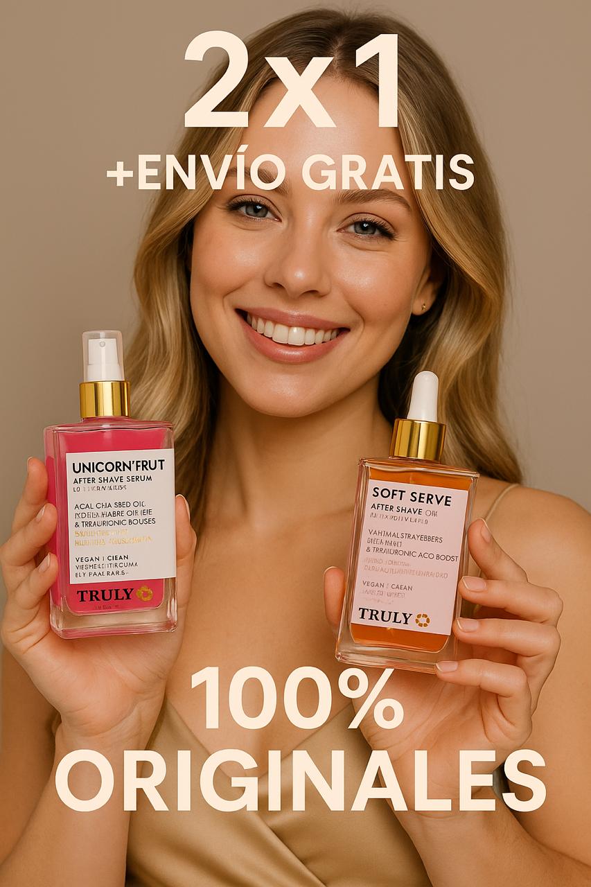 Truly® After Shave Serum-Oil – Combo 2x1 Edición Limitada